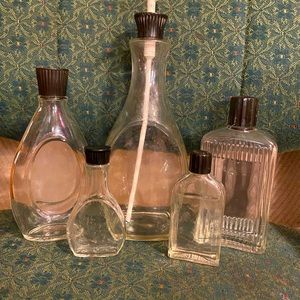 Vintage 1960’s Jergens lotion bottles